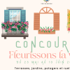 Concours "Fleurissons la ville" 2026