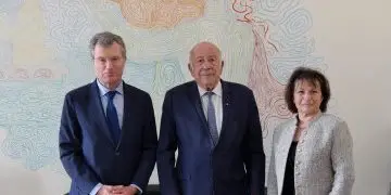 Le ministre d'État de Monaco reçu à l'Hôtel de Ville 