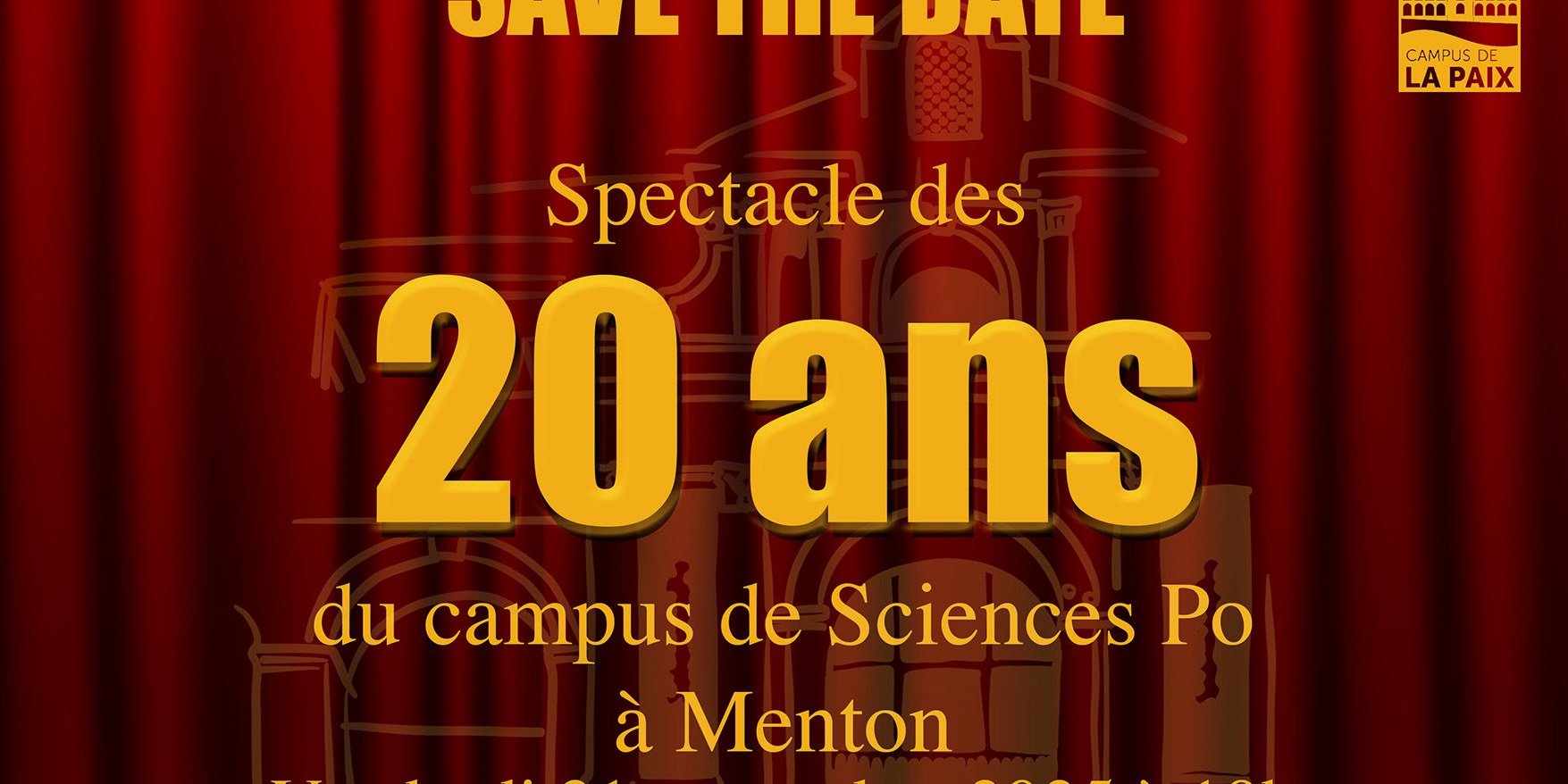Sces Po Menton fête ses 20 ans au théâtre