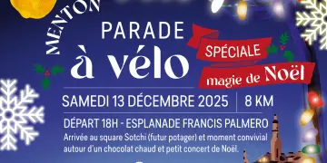 Parade à vélo spéciale Noël 