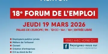 Forum de l'emploi : Rendez-vous jeudi 19 mars 2026 !