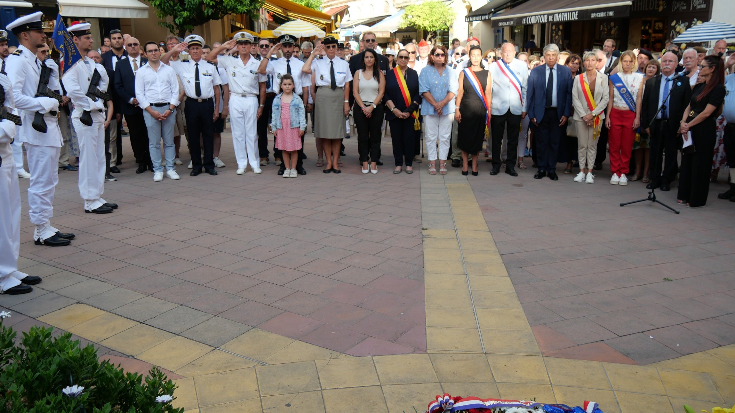 81e anniversaire de la libération de Menton