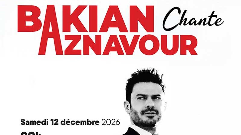 Spectacle Bakian Chante Aznavour