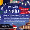Parade à vélo spéciale Noël 