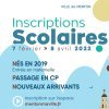 Inscriptions scolaires 2022-2023