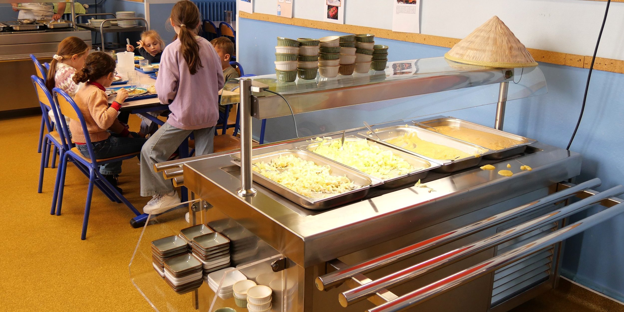 Création d'un self à l'école Frédéric-Mistral