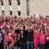 Près de 600 participants au défi rose