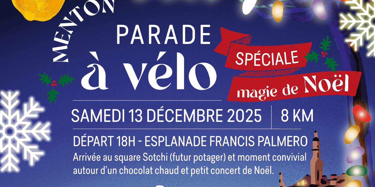 Parade à vélo spéciale Noël 