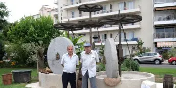 Un moulin sur le terre-plein de Garavan