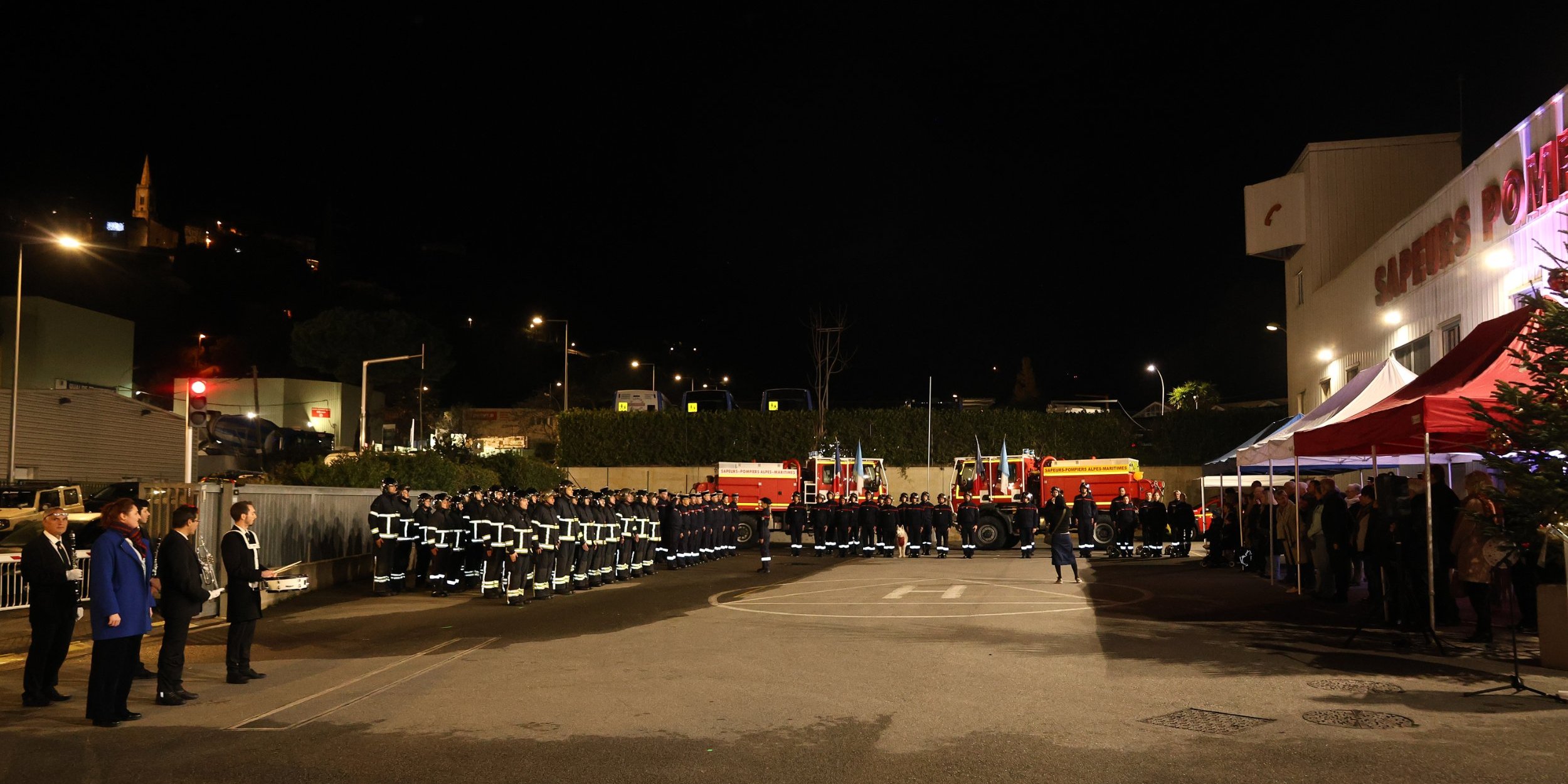 Les pompiers ont célébré Sainte-Barbe