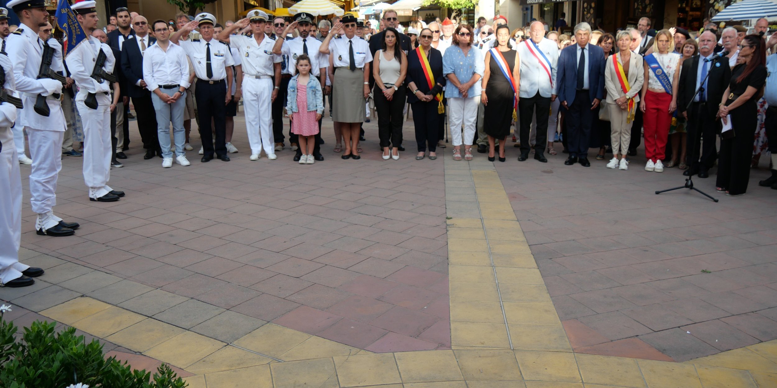 81e anniversaire de la libération de Menton
