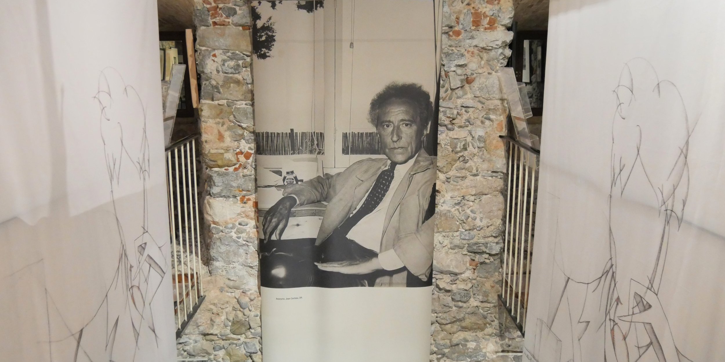 "Portraits - autoportraits, Jean Cocteau et ses amis" au musée du Bastion