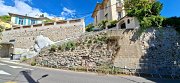 Travaux de confortement d'un mur de soutènement
