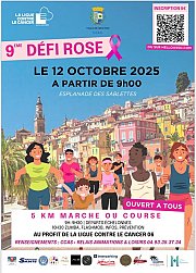 9e défi rose : une marche pour aider la recherche contre le cancer 